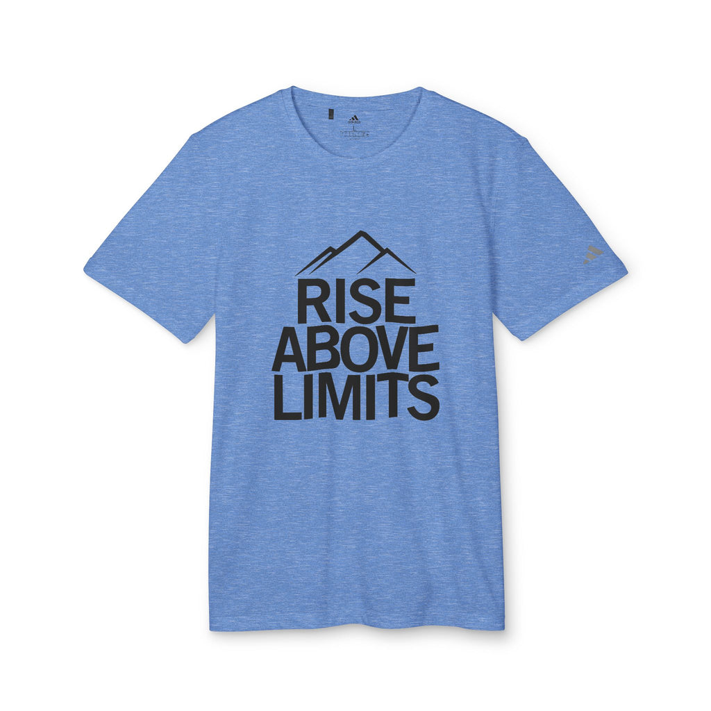 Unisex Sport T-shirt, Rise Above Limits Tee, Athletic Apparel, Fitness Gear, Workout Shirt, Motivational Clothing, Gift for Athletes