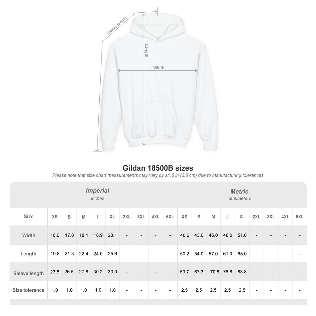Kids Hoodie - Too Cute to Spook Halloween Design