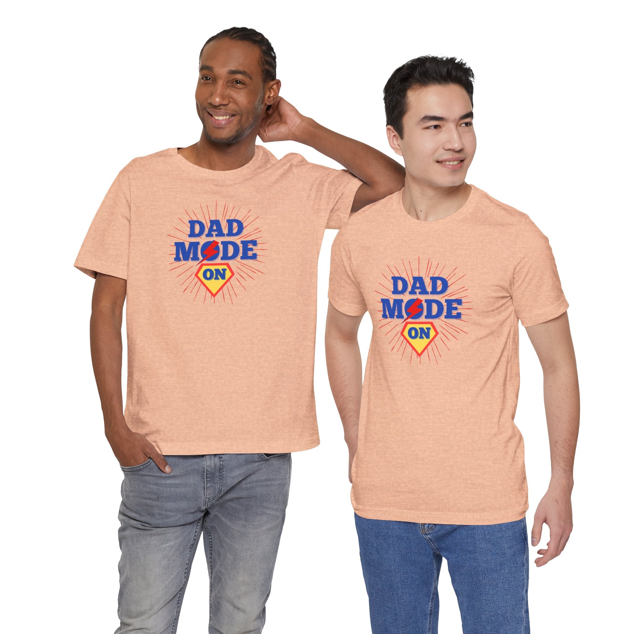 Dad Mode On - Jersey T-Shirt for Cool Dads