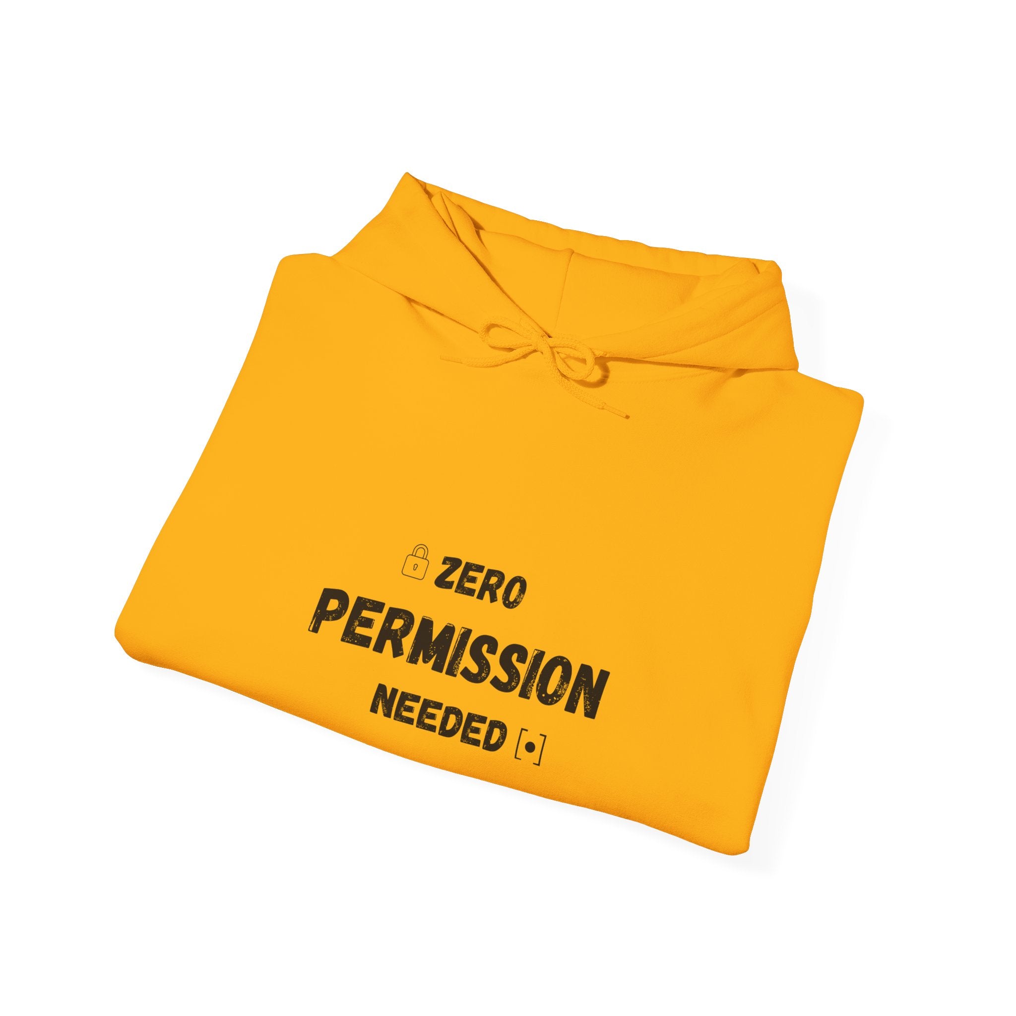 Zero Permission Needed - Unisex Heavy Blend Hoodie