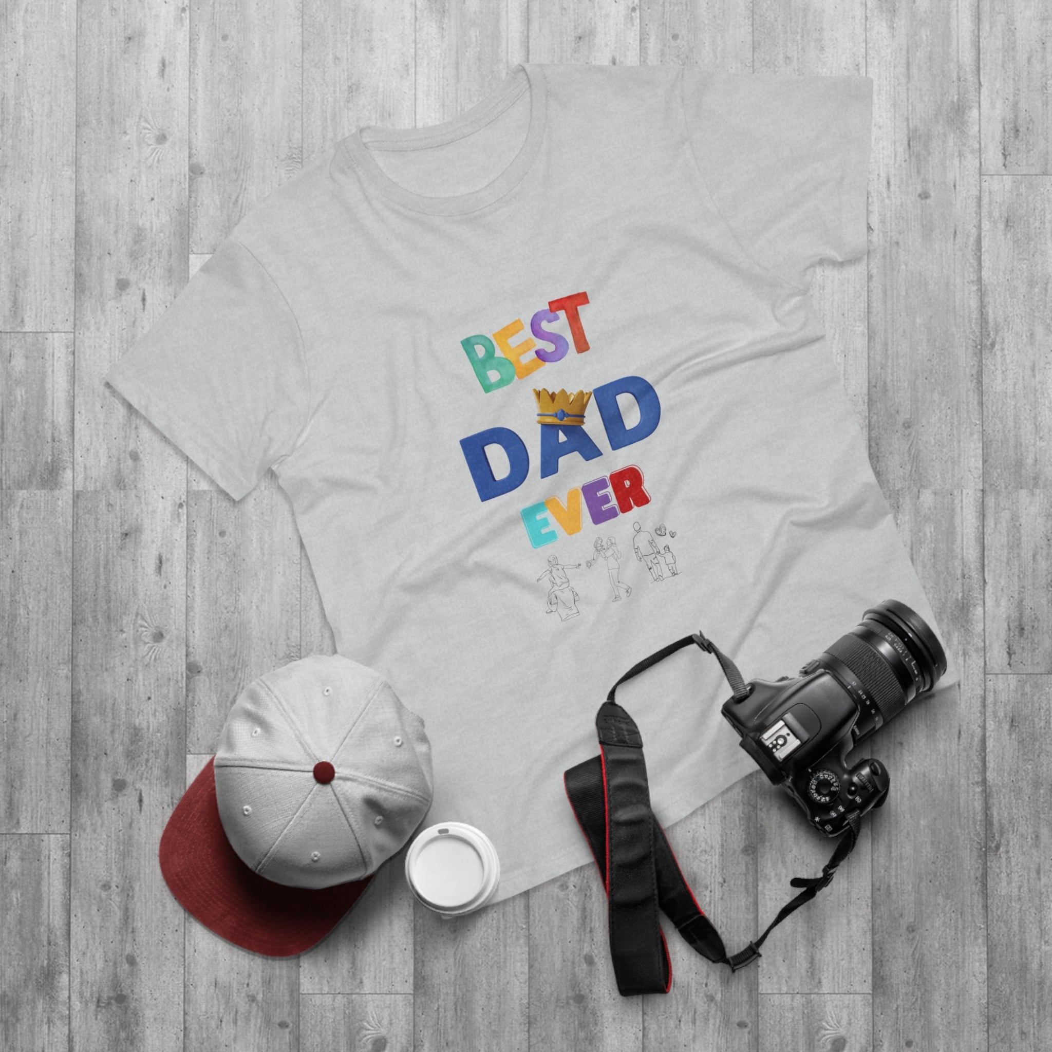 Best Dad Ever T-Shirt - Fun Gift for Father's Day