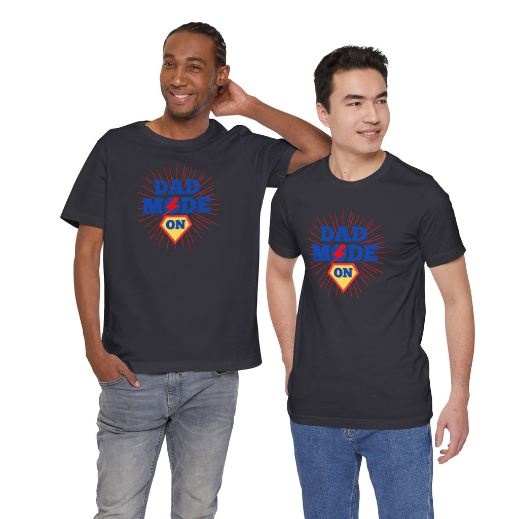 Dad Mode On - Jersey T-Shirt for Cool Dads