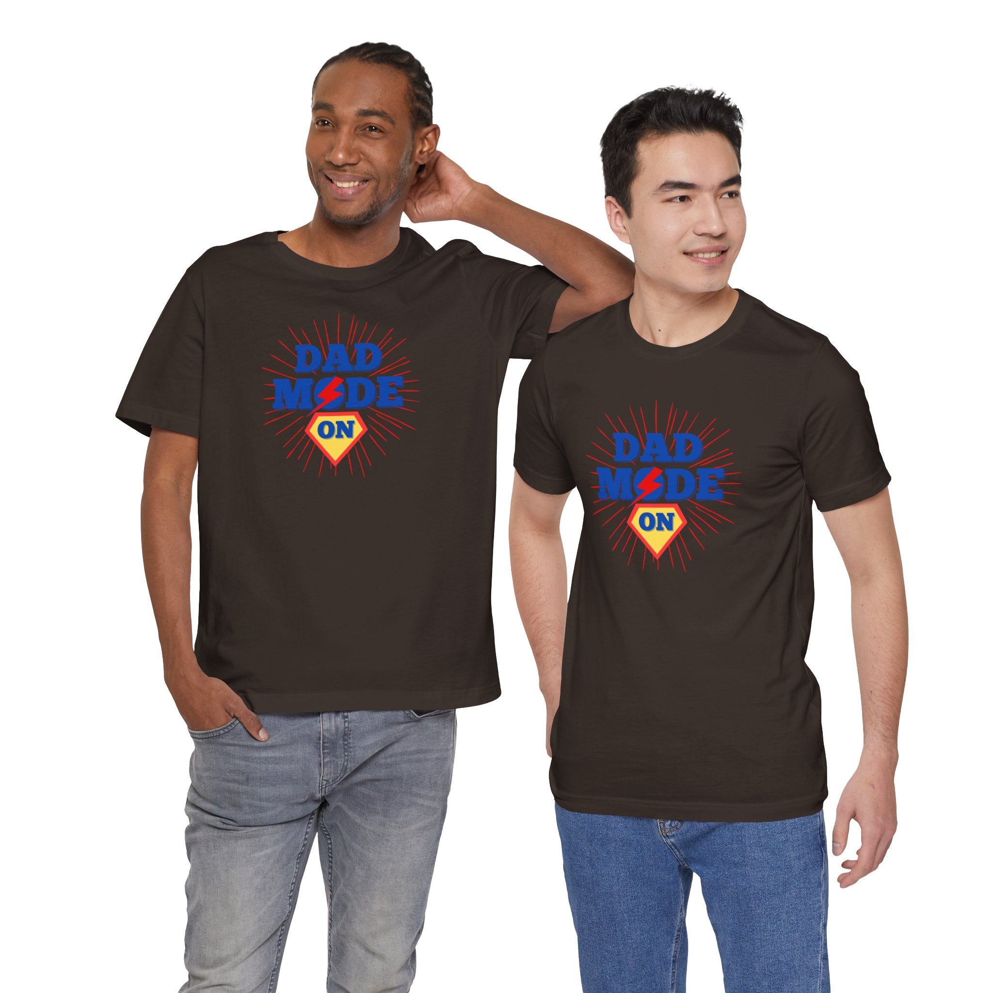 Dad Mode On - Jersey T-Shirt for Cool Dads