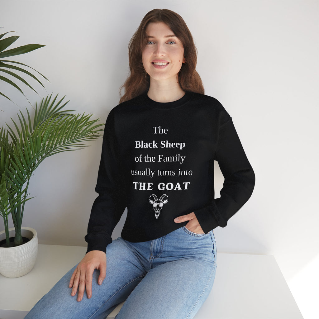 The Black Sheep Crewneck Sweatshirt - Unisex Family Humor Gift