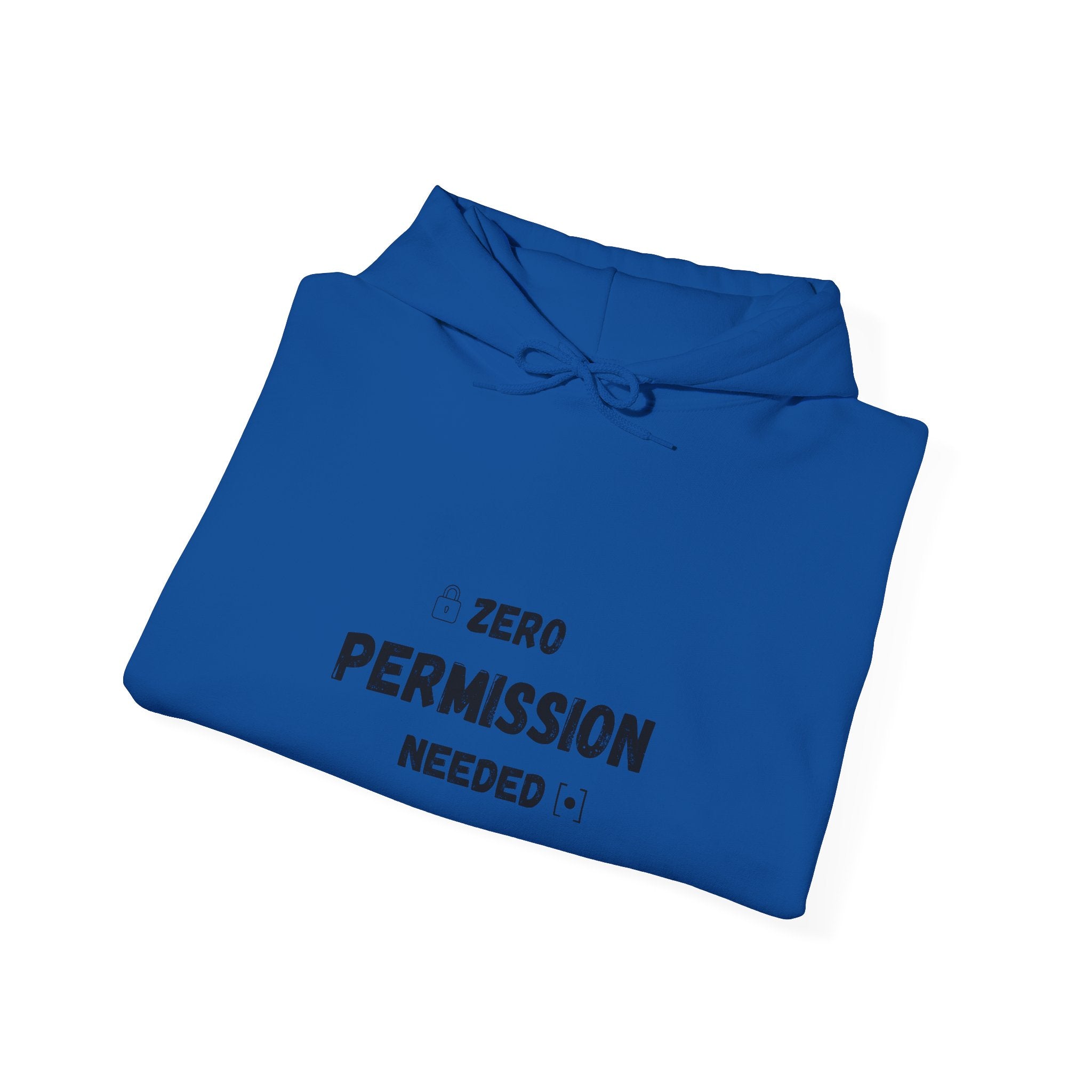 Zero Permission Needed - Unisex Heavy Blend Hoodie