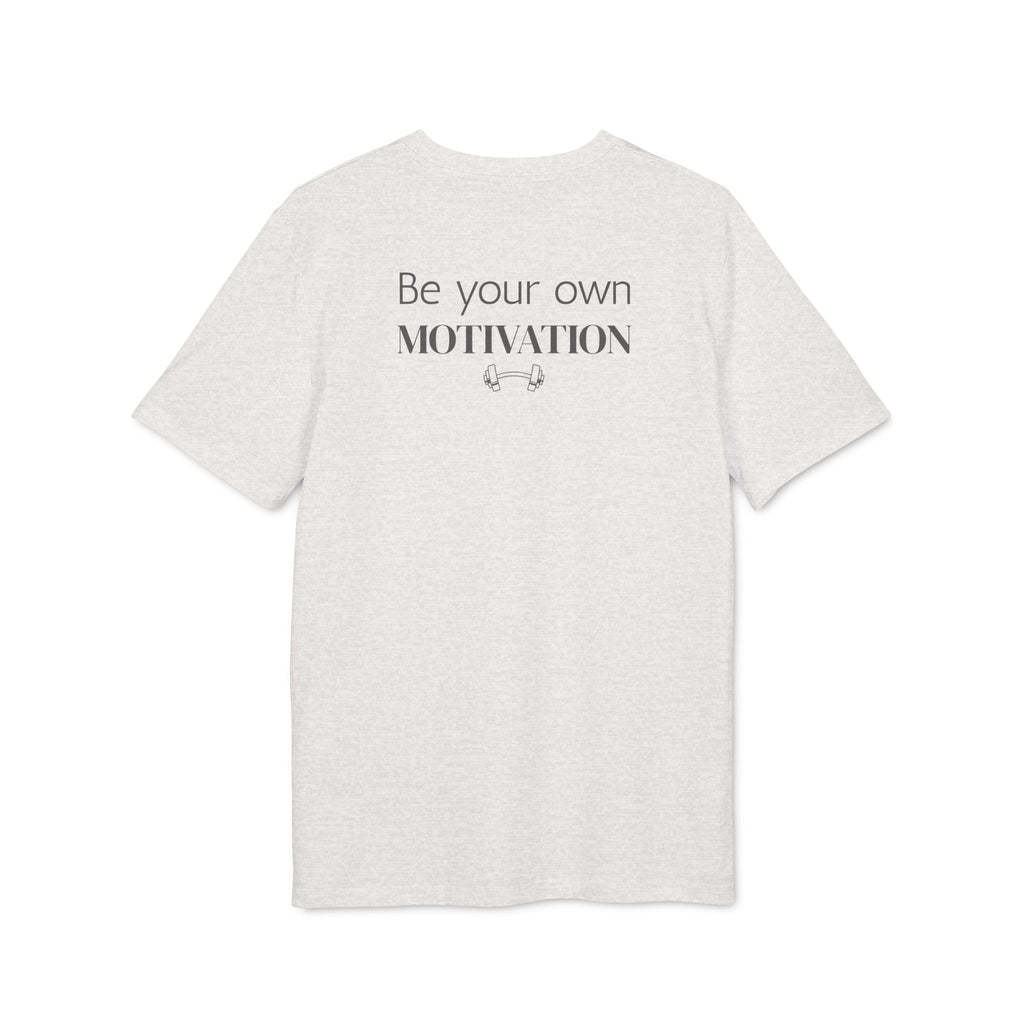 Unisex Motivational T-Shirt, Be Your Own Motivation Tee, Workout Top, Fitness Gear, Gift for Creators, Inspirational Apparel