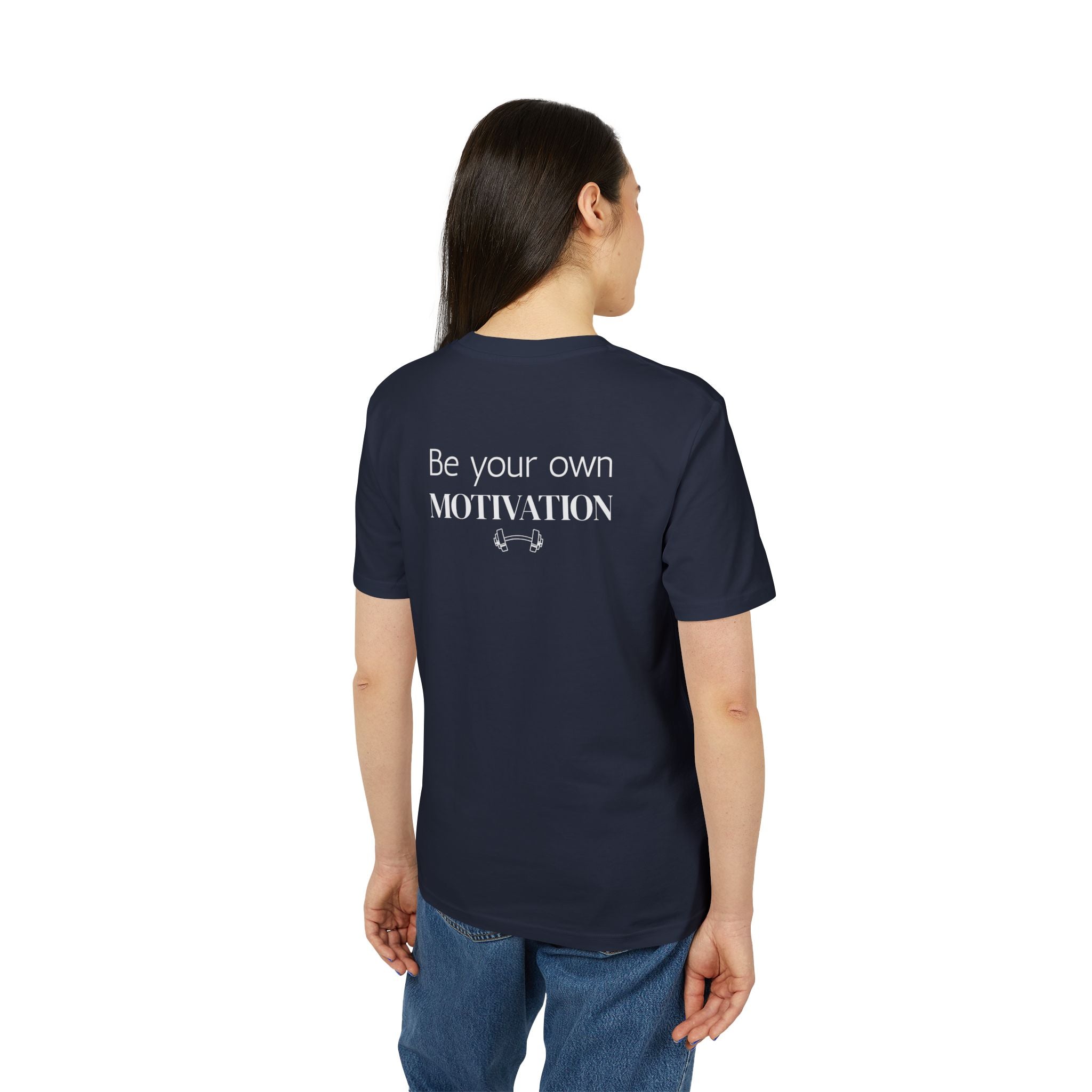 Unisex Motivational T-Shirt, Be Your Own Motivation Tee, Workout Top, Fitness Gear, Gift for Creators, Inspirational Apparel