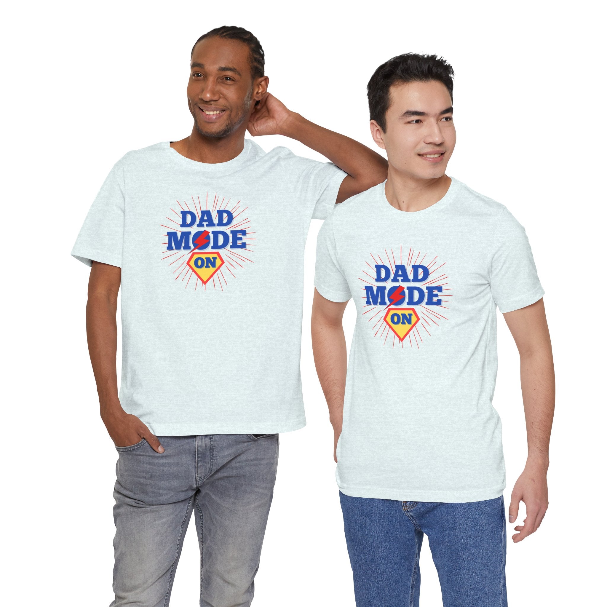 Dad Mode On - Jersey T-Shirt for Cool Dads