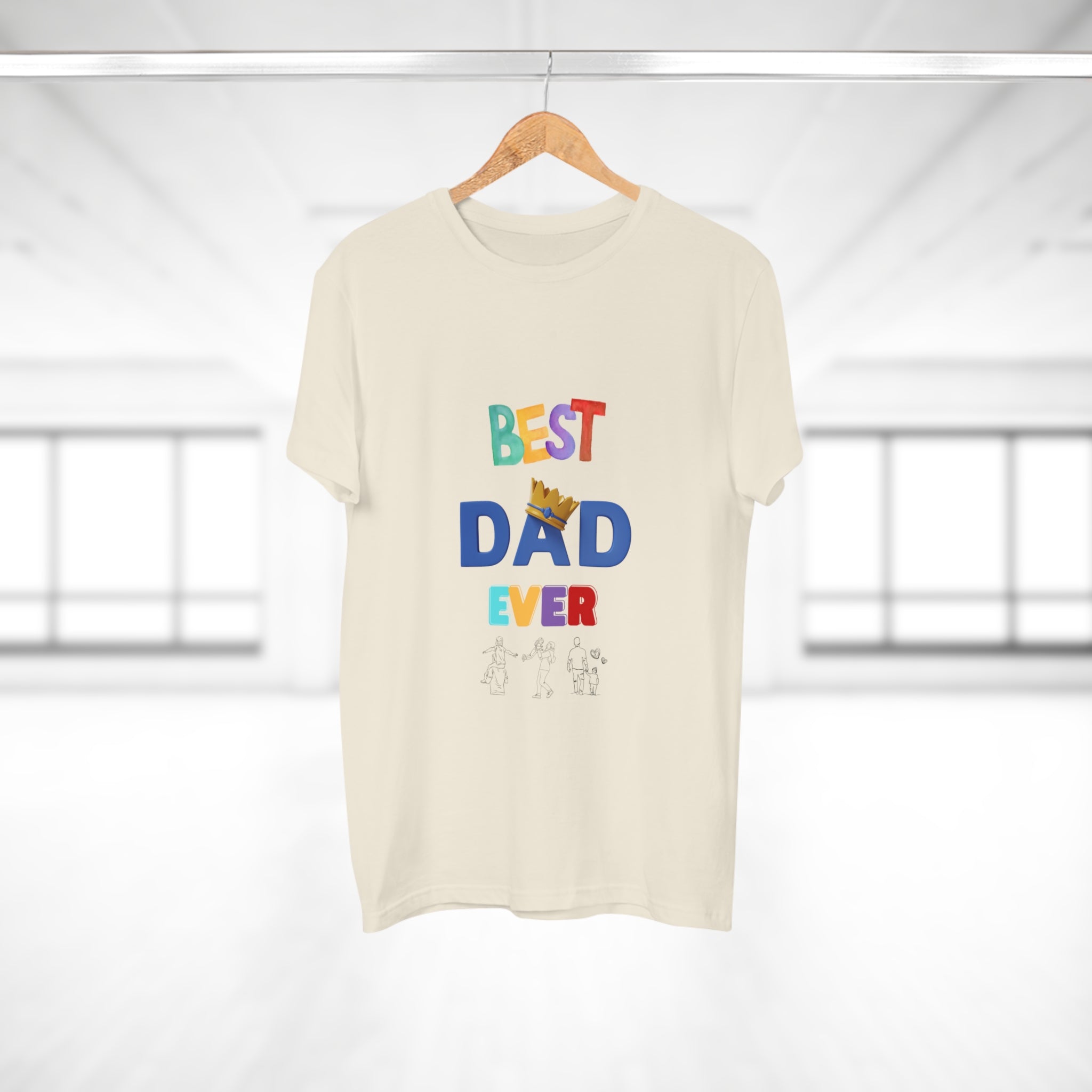 Best Dad Ever T-Shirt - Fun Gift for Father's Day