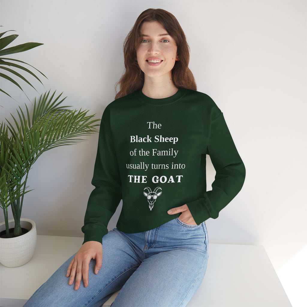 The Black Sheep Crewneck Sweatshirt - Unisex Family Humor Gift