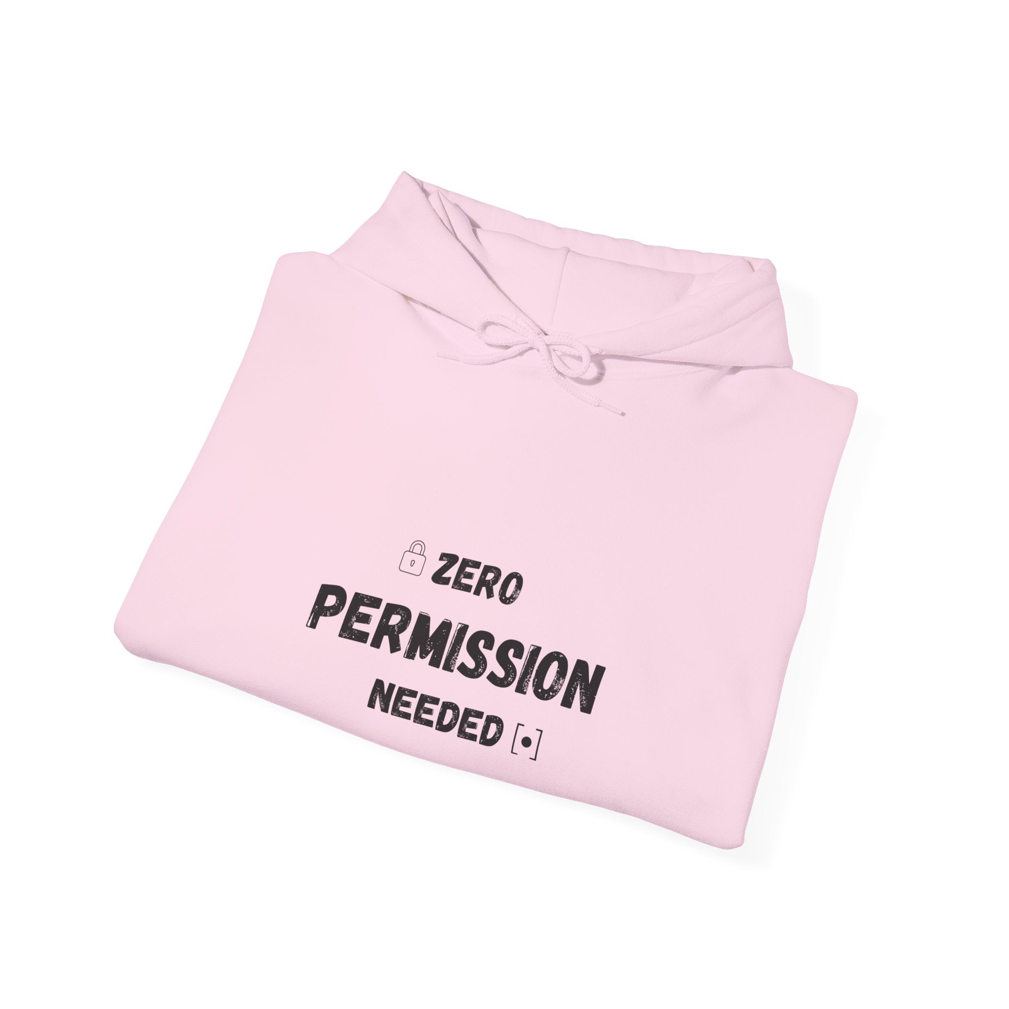Zero Permission Needed - Unisex Heavy Blend Hoodie